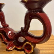 Paire de bougroirs en ceramique S.R Bonome