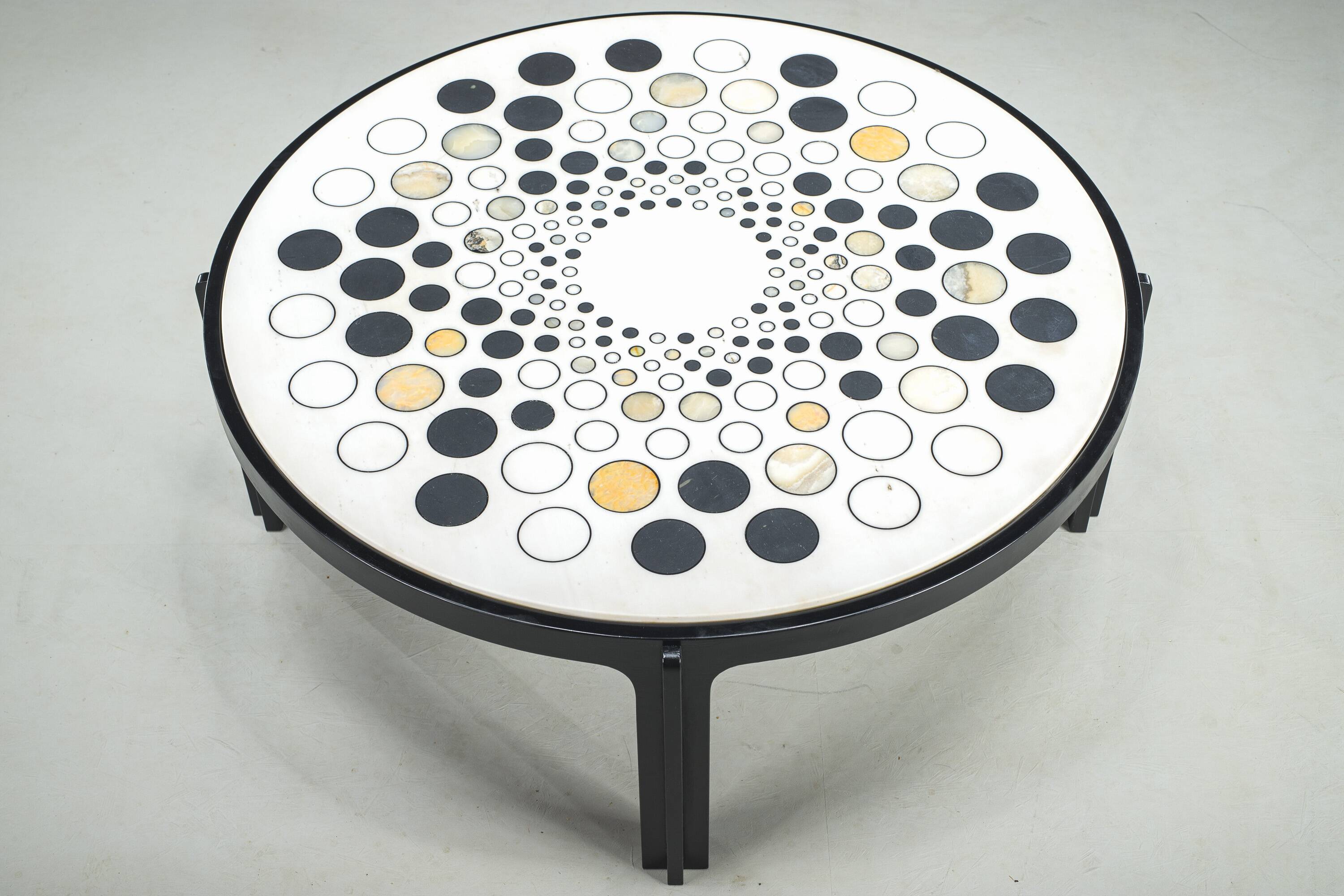 Vintage Ravenna Coffee Table in Marble by Heinz Lilienthal, 1970s