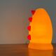Postmodern glass table lamp from Trait D'Union, 1980s.