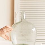 Transparent demijohn