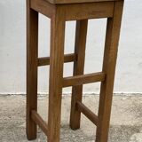 Set of 3 vintage 1960s brutalist bar stools