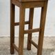 Ensemble de 3 tabourets de bar brutalists vintage 1960