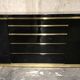 Jean-Claude Mahey for Maison Romeo Paris — Sideboard in black lacquer and milk.