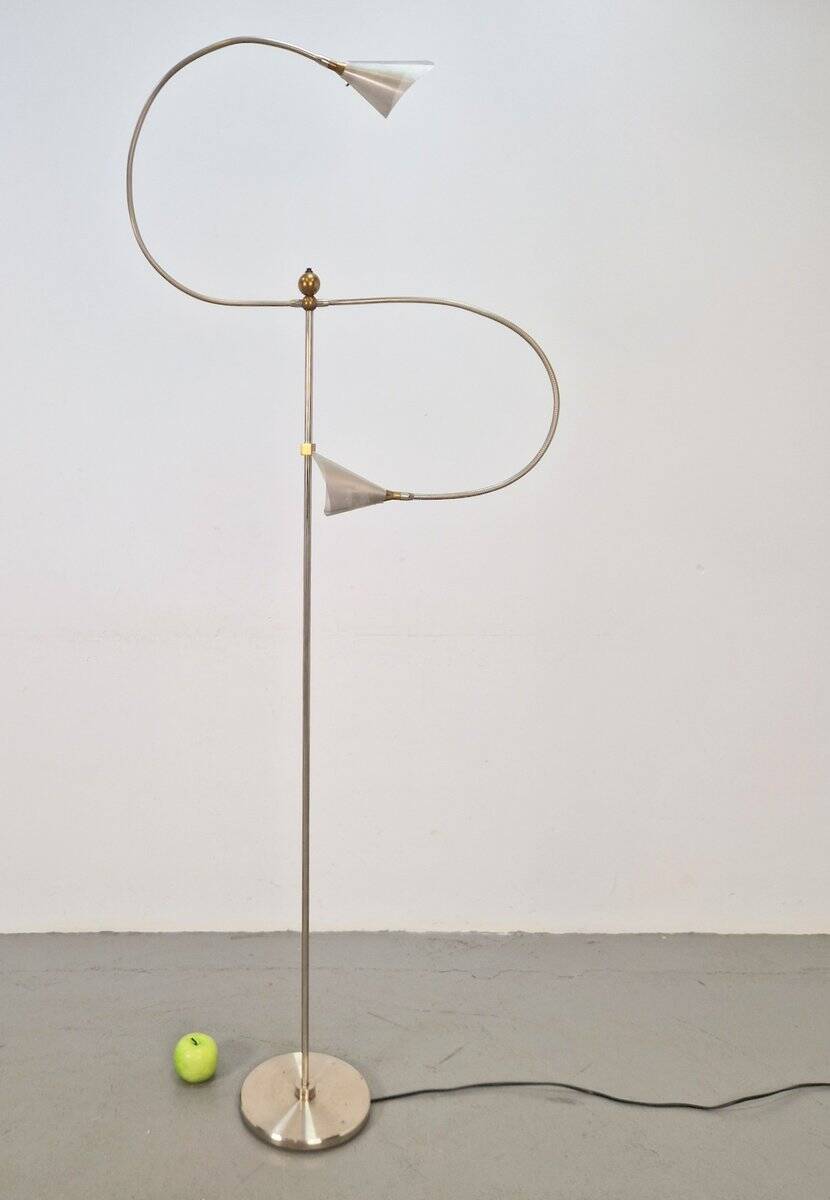 Modernist No Name Terra Floor Lamp from Catellani & Smith, 1980s