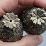Ancienne saliere sel poivre design vintage ananas Mauro Manetti
