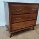 Commode vintage pieds compas