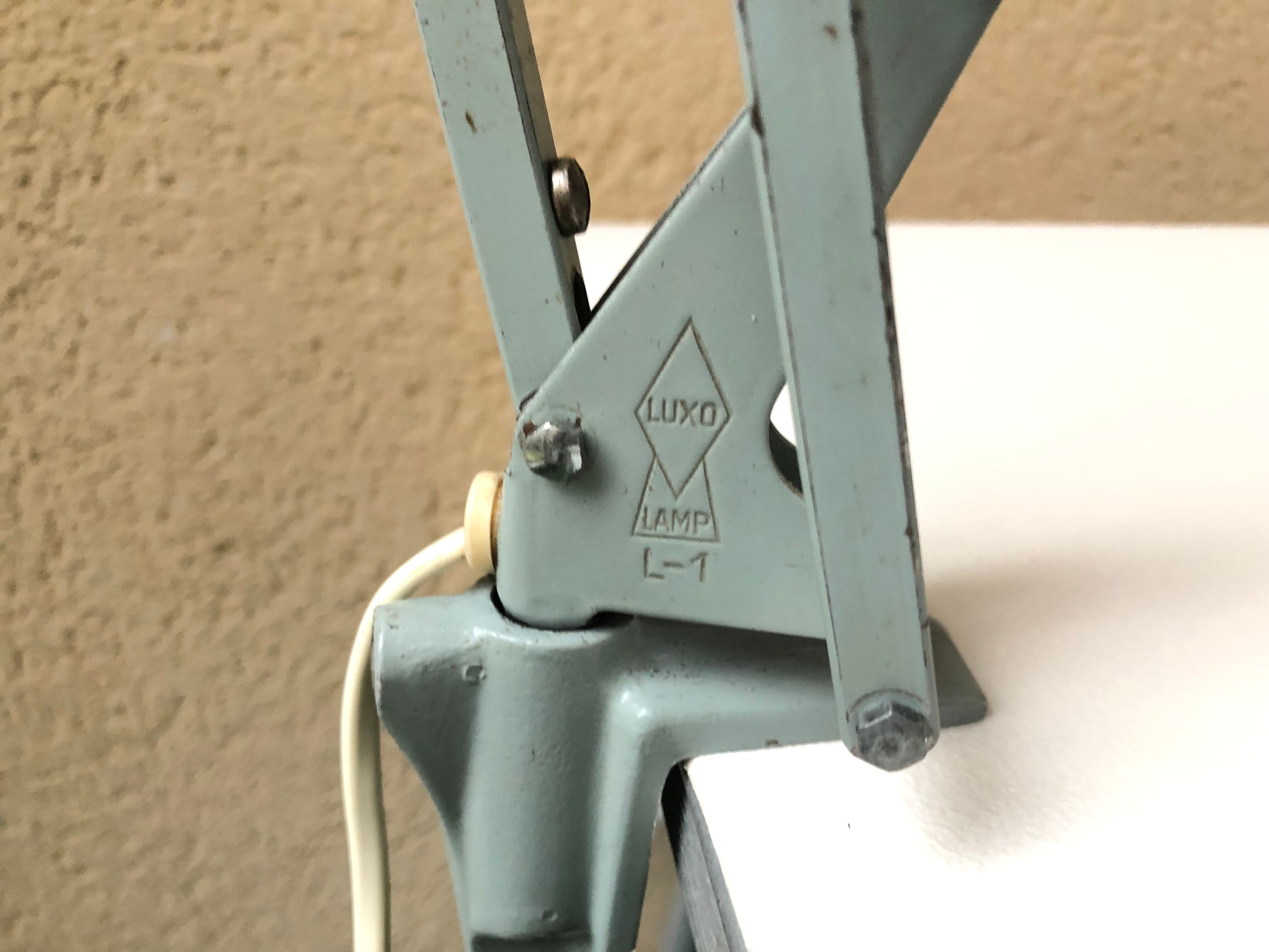 Lamp architect Luxo L - 1 original vintage 60 workshop