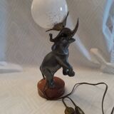 Perrina elephant lamp