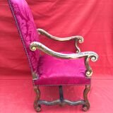 High-time armchair