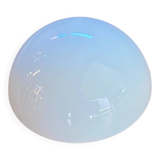 Wall-mounted ceiling light half-spherical half-moon 16 cm white glass