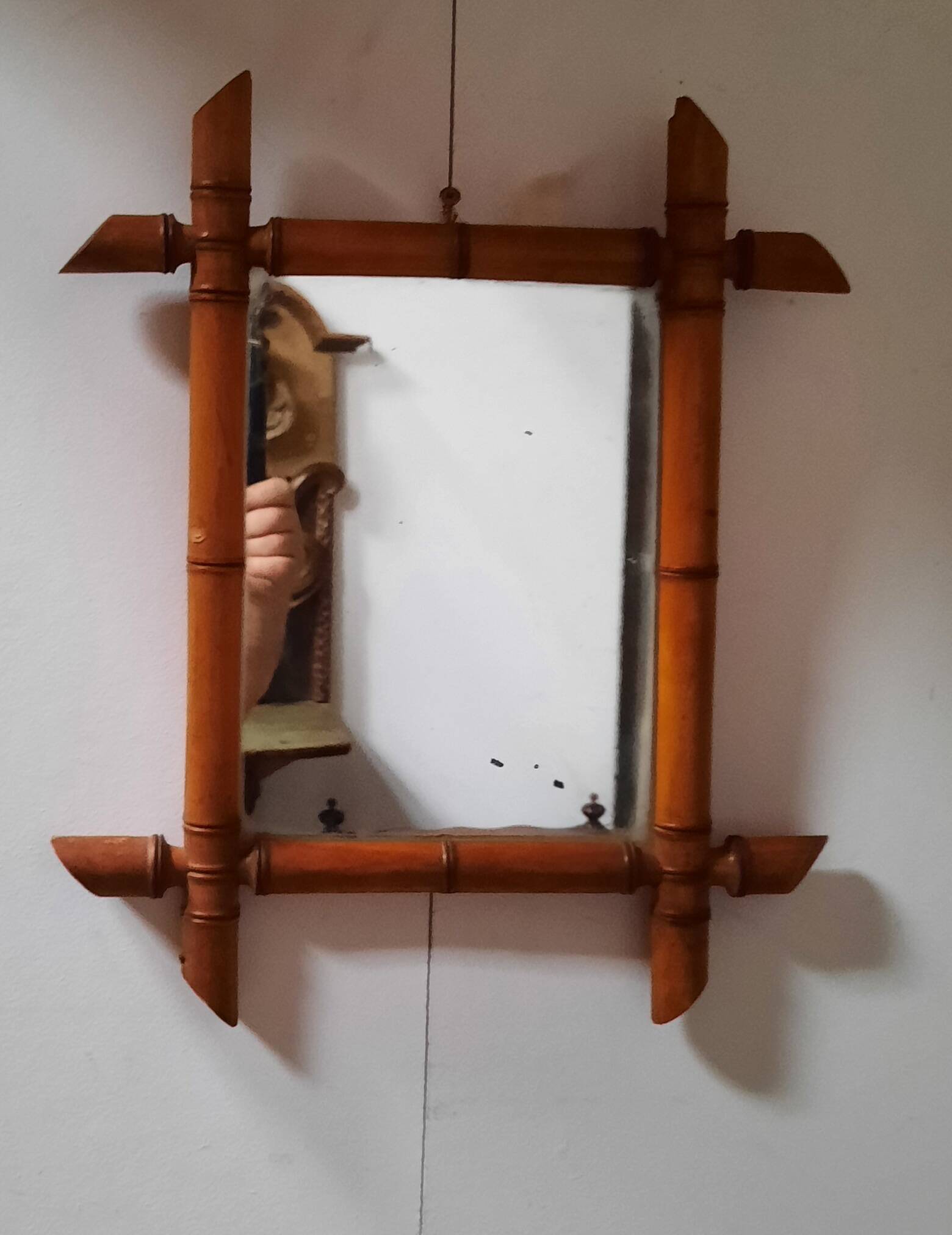 Miroir bambou
