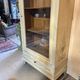 Armoire peinte Style Louis XVI-Directoire , 1 porte vitrée