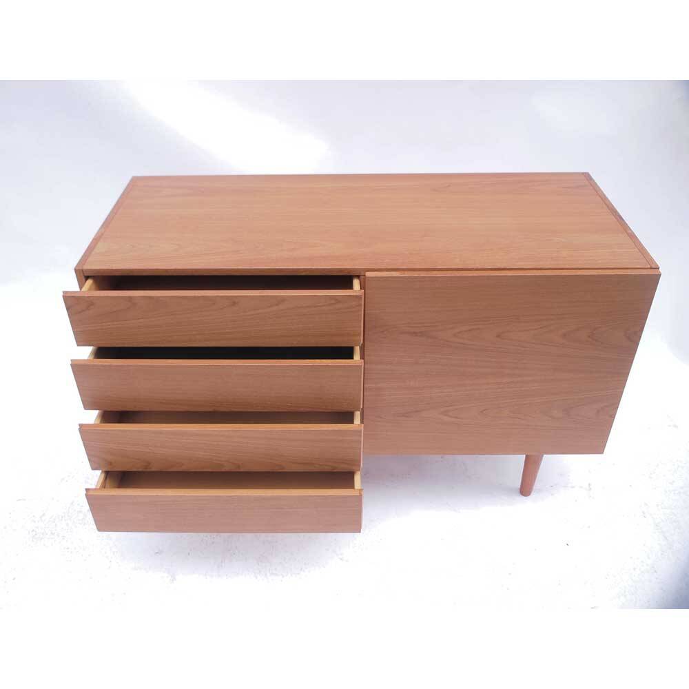 Vintage Danish Scandinavian mini sideboard