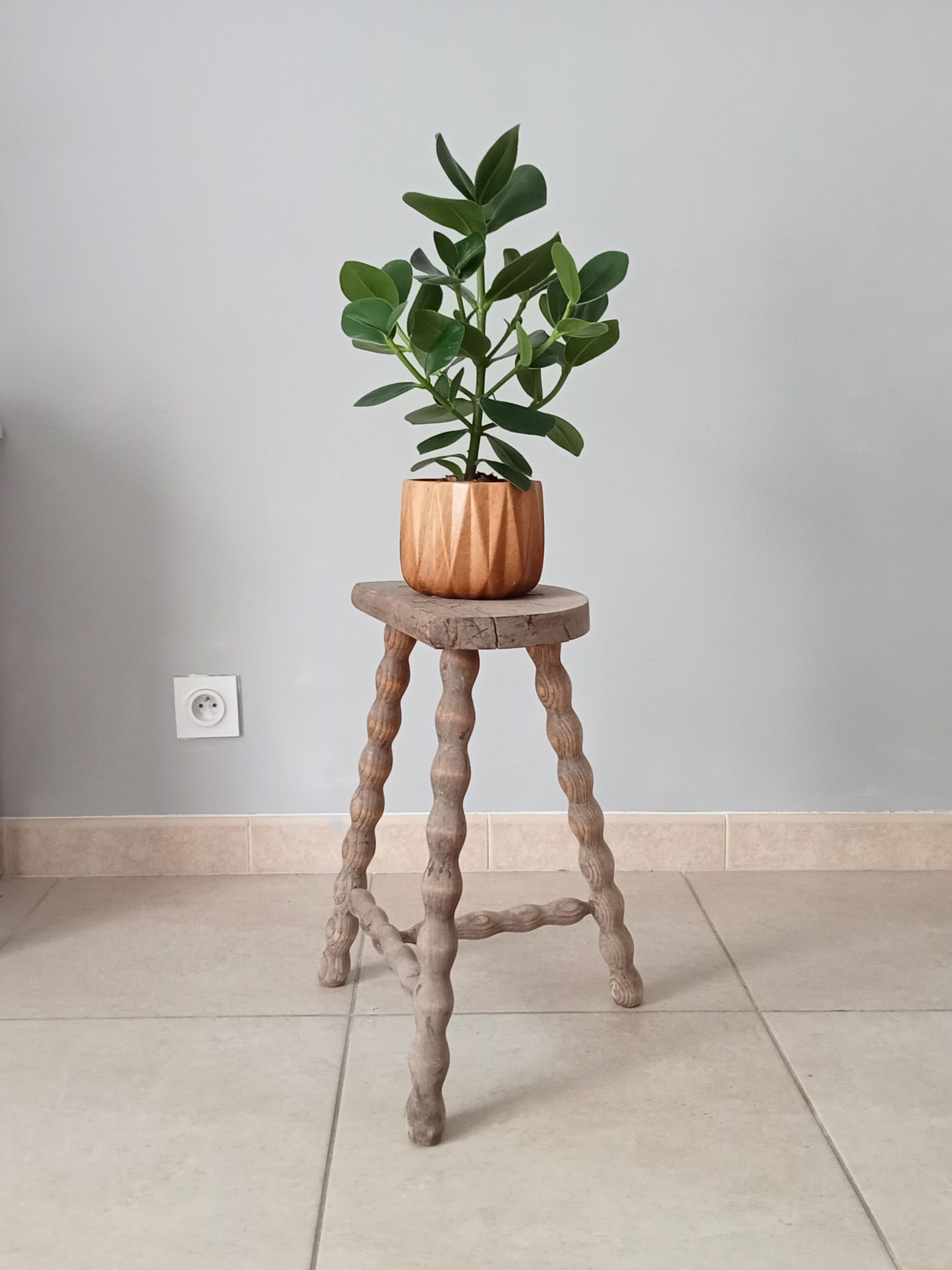 Old farmhouse stool