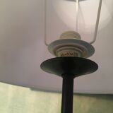 BLACK LAQUEE STRIEE COLUMN LAMP