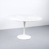 EERO SAARINEN MARBLE DINING TABLE 1970s KNOLL INTERNATIONAL MANUFACTURER