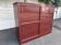 Vintage Partition Storage Unit – Organiser – Wooden Sliding Doors