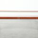 Art Deco coffee table with a glass top in very good condition