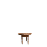 Table basse ronde à volets (rénovée)