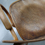 Antique bentwood armchair