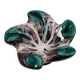 Flower-shaped trinket tray by Zandrini for Vallauris