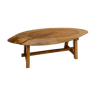 Table basse en bois massif, tronc d'arbre