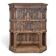 Richly carved Renaissance-style credenza with mascarons.