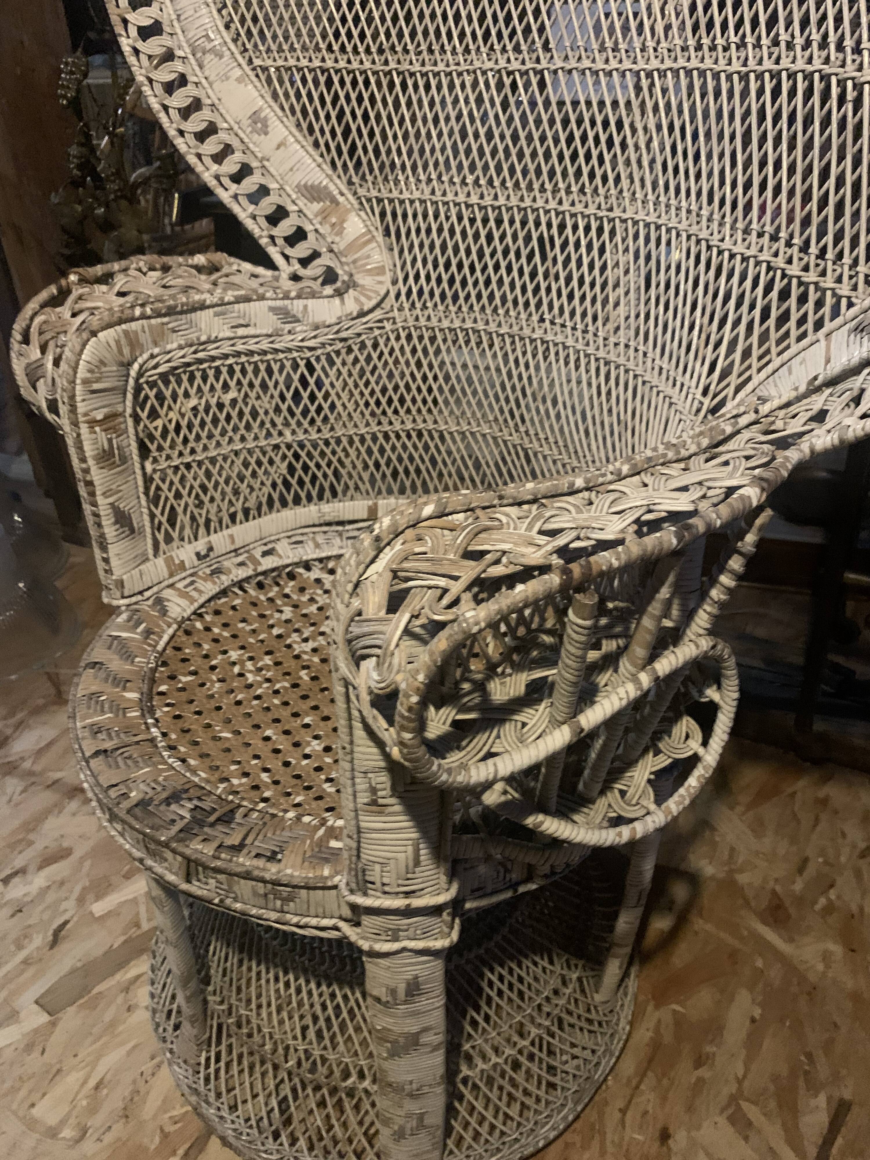 Armchair Emmanuelle rattan
