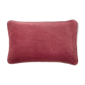 Velvet cushion 50x33cm burgundy color