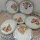 6 assiettes plates Digoin et Sarreguemines