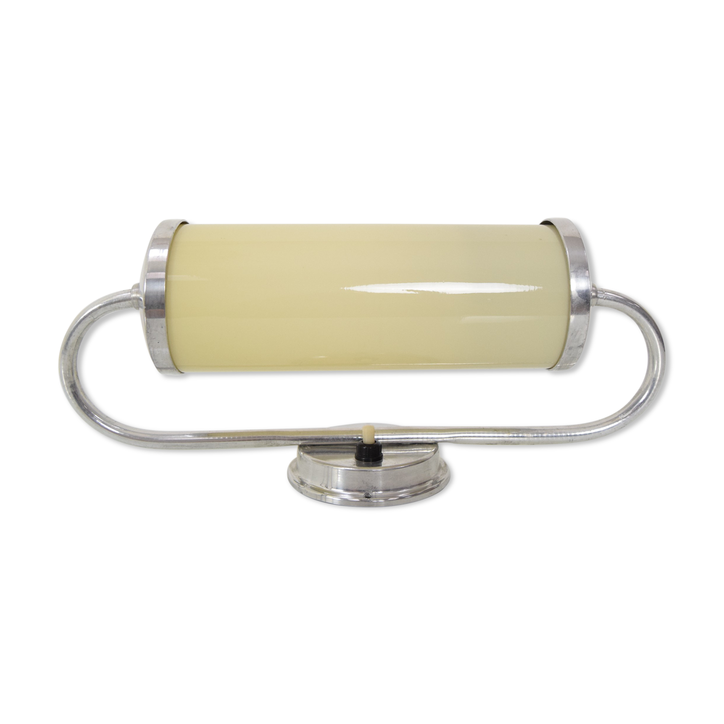 Art deco tubular wall lamp,1930's.