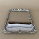Vintage XL Baroque Style Stainless Steel Serving Tray German Made