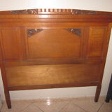 Headboard of the years 1930 in oak