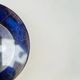 Cobalt blue crystal vase, Czechoslovakia