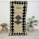 Handmade Moroccan Berber carpet 231 X 95 CM