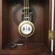 Mid Century Vintage Victorian Style Wall Clock Wood Case,Chime, in Working order