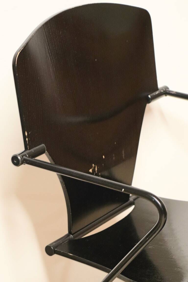 Série de 6 chaises EGOA 300 par Josep Mora - 1980