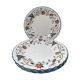 Set of 4 large plates barratts english porcelain