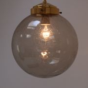 Suspension en verre Kamenicky Senov, années 1970