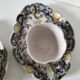Breakfast set duo Desvres Fourmaintraux regionalist decoration