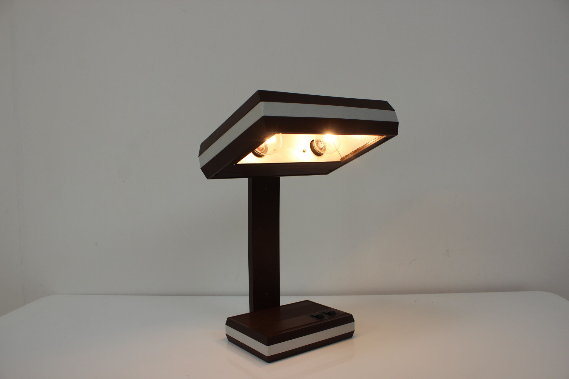 Adjustable table lamp, Polam, 1970