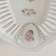 Porcelain dish decorated with water lilies