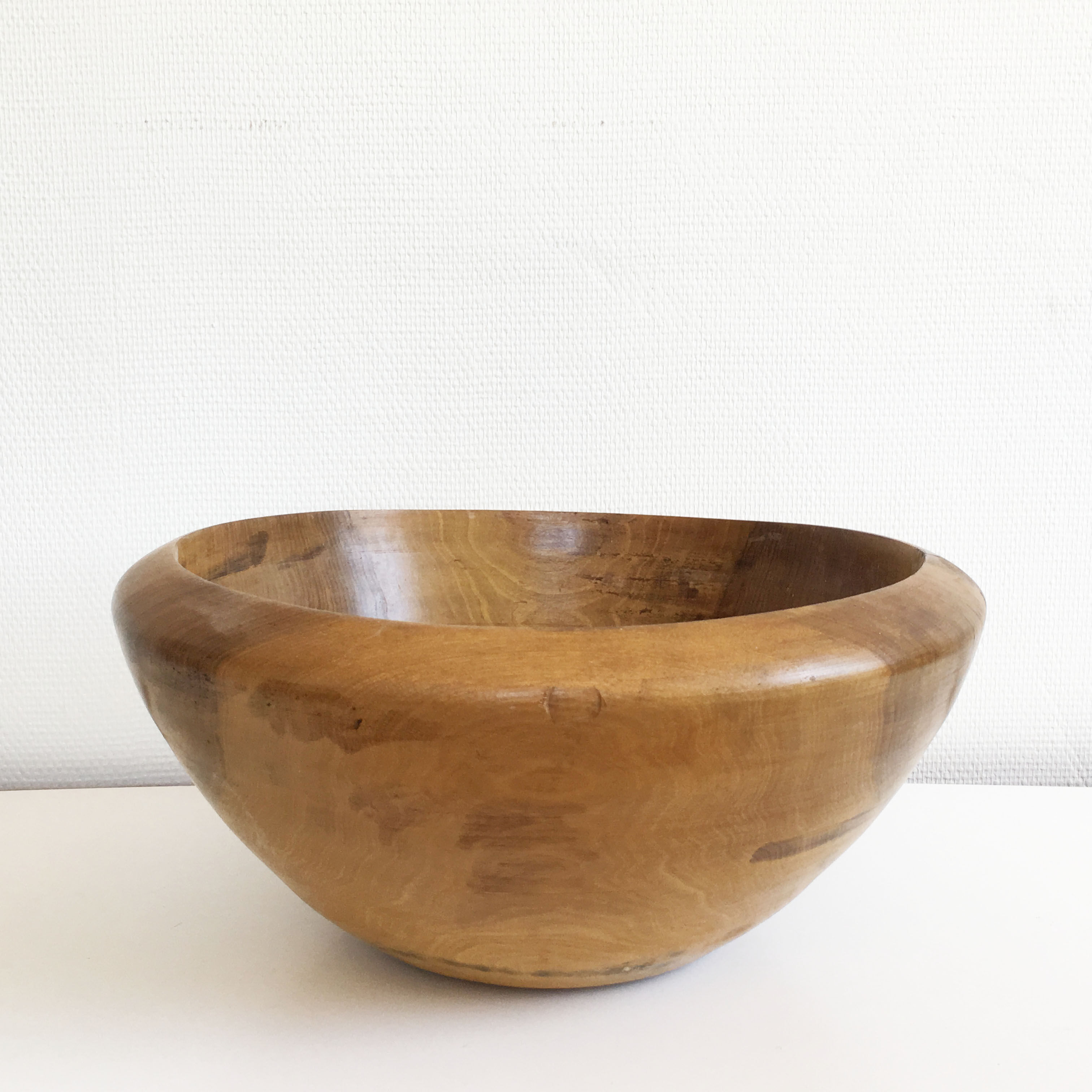 Wooden salad bowl 45cm