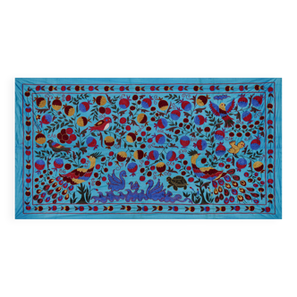 Hand-knotted rug, vintage Turkish rug 103x183 cm