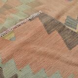 6x10 Kilim Turkish Nomadic Design Kilim Rug, 181x312 Cm