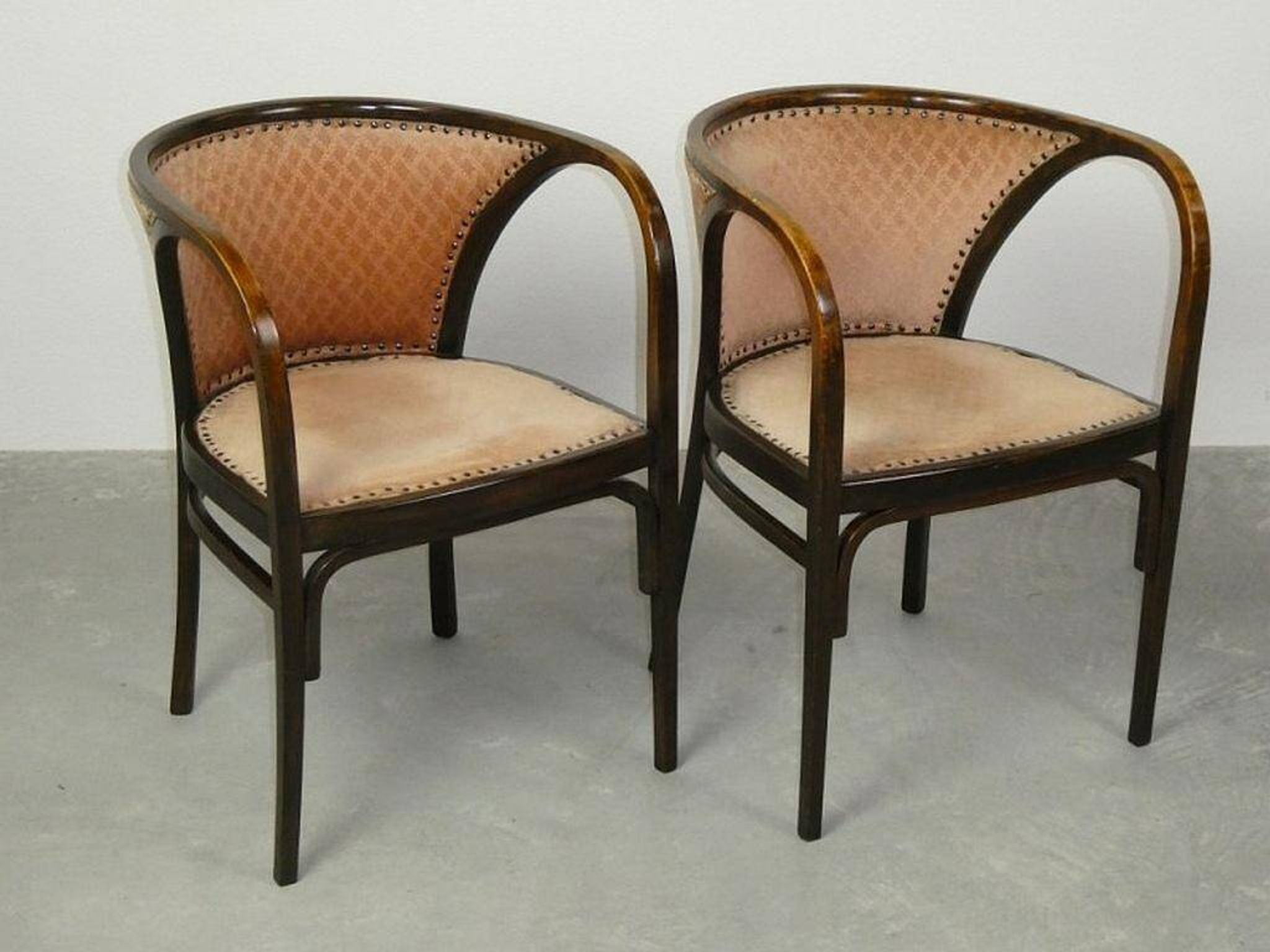 Fauteuils club Thonet N°6517 par Marcel Kammerer pour Thonet