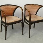 Fauteuils club Thonet N°6517 par Marcel Kammerer pour Thonet