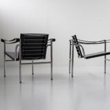 Pair of Cassina LC1 Chairs – Le Corbusier