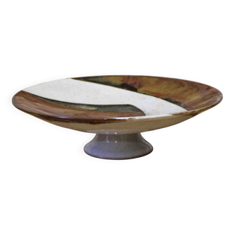 Ceramic footed bowl Alain Fichot La Margelle