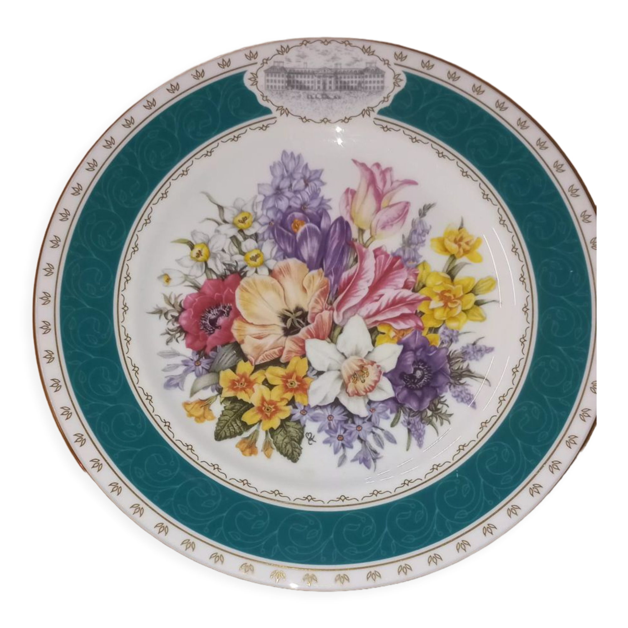 English decorative plate